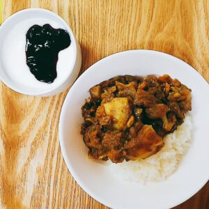 朝からカレー