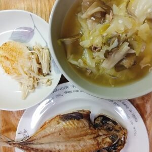 夕飯は糖質制限